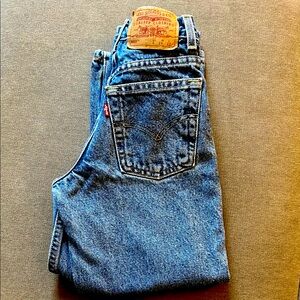Levi's Relaxed Fit 550 Blue Jeans size Regular 8